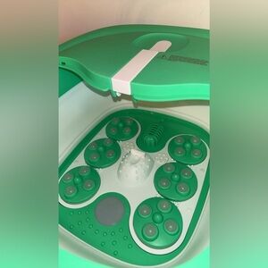 Collapsible Automatic Rotary foot spa